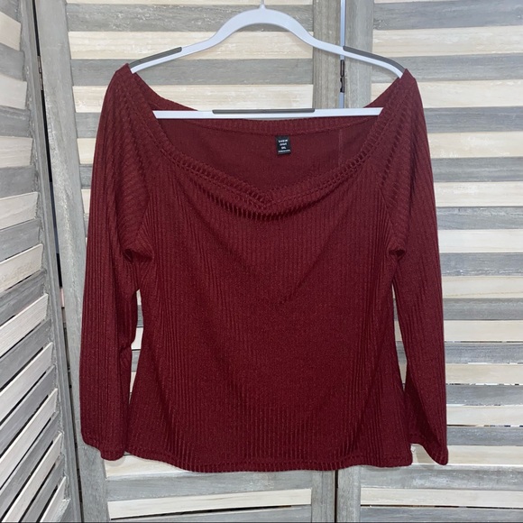 Shein Off Shoulder Top Sz 3XL - New - Picture 1 of 2